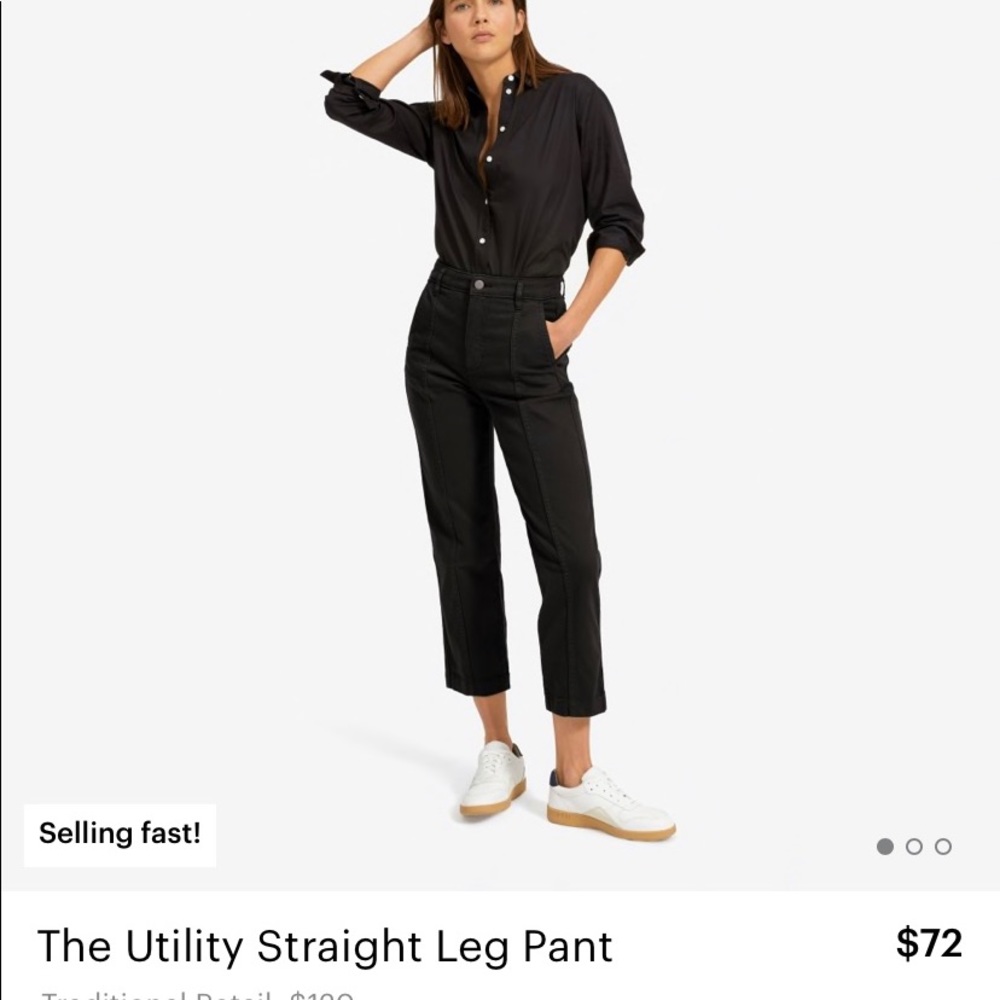 Everlane Utility Straight Leg Pant